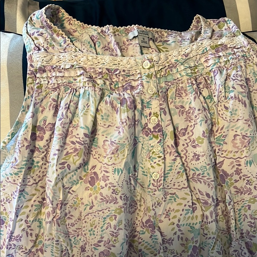 Floral Sleeveless Top